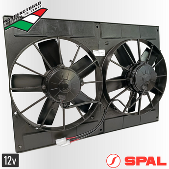 2VA06-AP70/LL-37A (EF3580) Twin 12v 11" SPAL Puller Fan