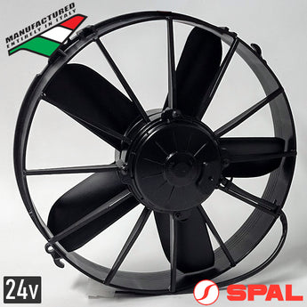 VA01-BP70/LL-36S (EF3625) 24V 12" SPAL Pusher Fan