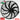 VA18-AP70/LL/F-59A (EF3634) 12v 16" SPAL Racing Puller Fan