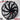 M166K (EF8918) 12V 16" Maradyne Champion Series Fan - 160W