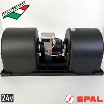 006-B40-22 24V Dual Wheel Cabin Blower Assembly