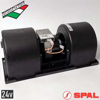 SPAL 006-B45-22 24V Dual Wheel Blower Assembly