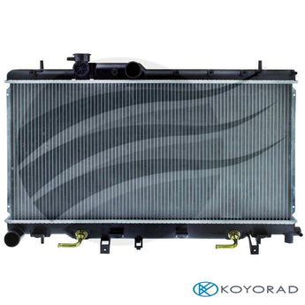 Radiator Subaru Liberty, WRX Auto 2.5L 2003-2007, 8mm Bleed Pipe