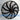 VA18-AP71/LL-59A (EF3534) 12v 16" SPAL Puller Fan Angled View