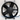 VA15-AP70/LL-39A (EF9631) 12v 10" SPAL High Output Puller Fan Blade View