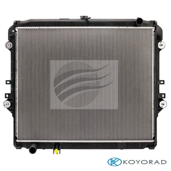 Radiator Toyota Hilux TGN121 5/2015 > Manual TGN110 2.7L 2TRFE Petrol Front