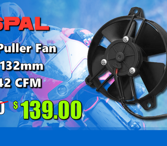 SPAL 5.2" Puller Fan - 342 CFM