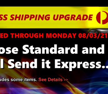 EXTENDED - Get a Free Upgrade to Express Shipping Today!