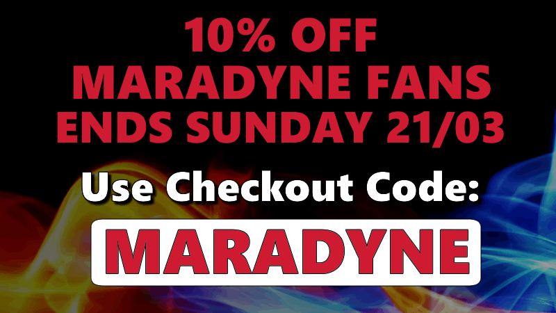 10% OFF Maradyne Fans Until Sunday