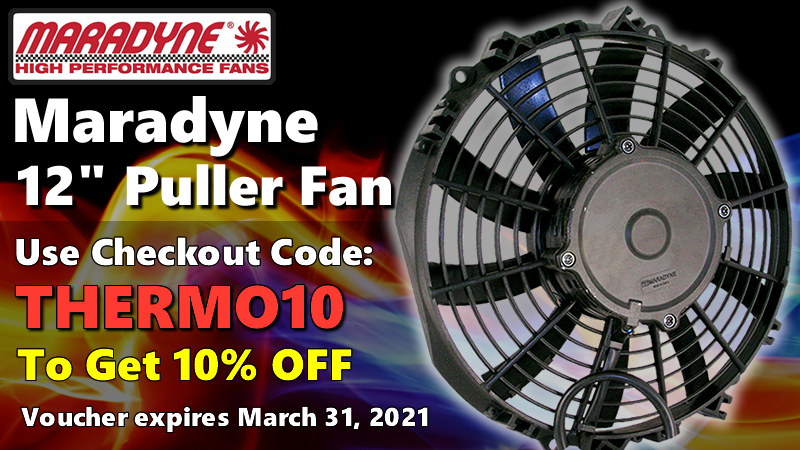 Maradyne 12" Puller Fan - Use Code THERMO10 to get 10% OFF - LAST DAYS