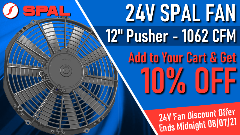 BACK IN STOCK - SPAL EF3525 12