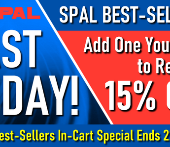 SPAL Best-Sellers 15% OFF In-Cart Discount Ends Tonight!