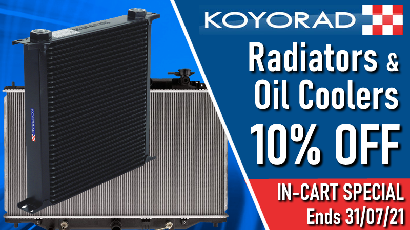 Koyorad Radiators and Oil Coolers 10% Off