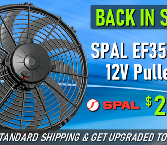 Back In Stock: SPAL 906 CFM 12" Puller Fan