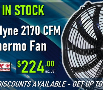 Maradyne 225W 16" 12V Thermo Fan