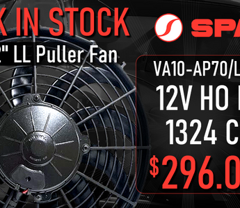 SPAL Thermo Puller Fan - 12" / 305mm Skew 12V - 1324 CFM