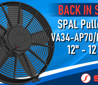 BACK IN STOCK - SPAL 12" Puller Fan 12 & 24v