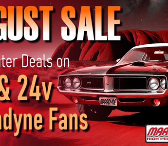 August Sale - Maradyne 12V & 24V Fans