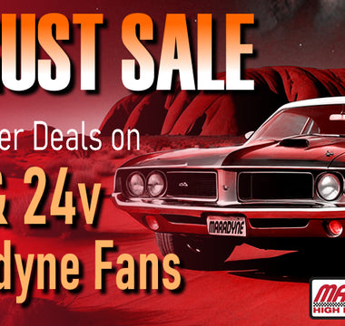 August Sale - Maradyne 12V & 24V Fans