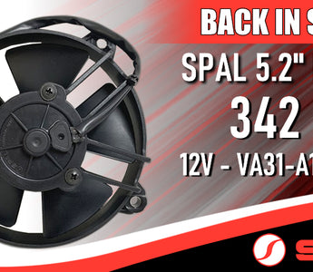 Back in Stock: SPAL 5.2" Puller Fan