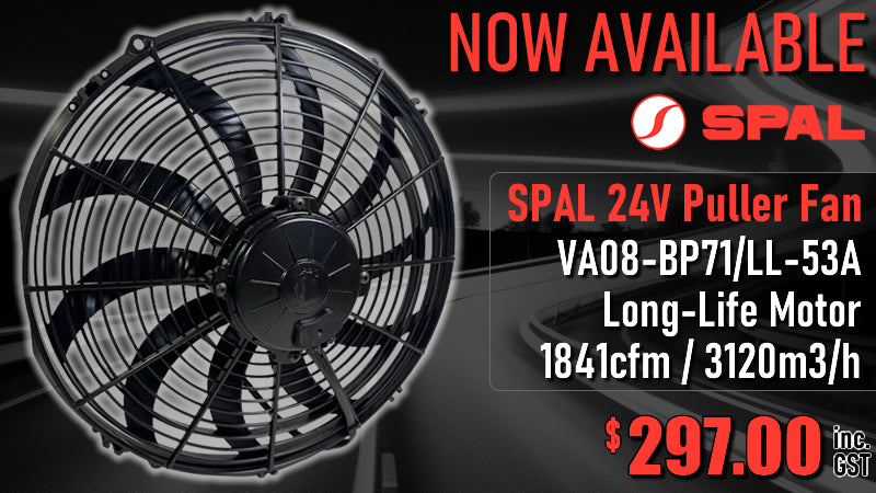 Now Available: SPAL 24V 14" Long-Life Puller Fan