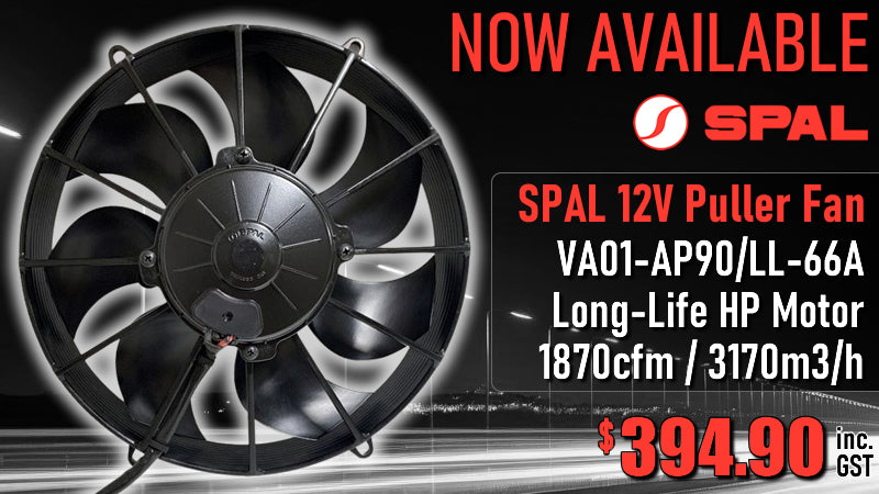 Now Available: SPAL 12V 12" High-Performance Puller Fan