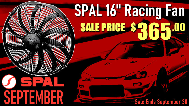 SALE - SPAL 12V High-Performance Racing Fan