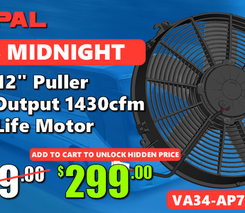 SPAL 12" Puller 1430CFM Fan - Special Price Ends Tonight