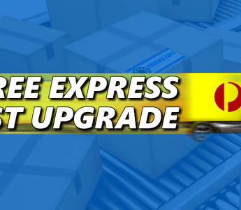 April Offer - Get a FREE Upgrade to Express Shipping
