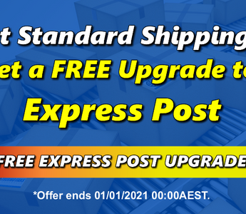 Free Upgrades to Express Postage for the rest of 2020