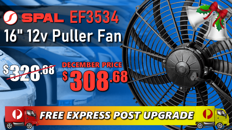 VA18-AP71/LL-59A (EF3534) 12v 16" SPAL Puller Fan