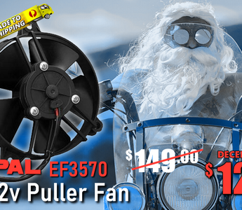 December Special - SPAL 5.2" 12V Puller Fan
