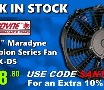 Back in Stock: Maradyne 10" Champion Series Fan