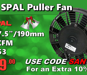 Today's Featured Product: SPAL 7.5" Pusher Fan
