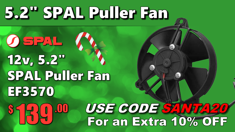 Today's Featured Product - SPAL 5.2" Puller Fan