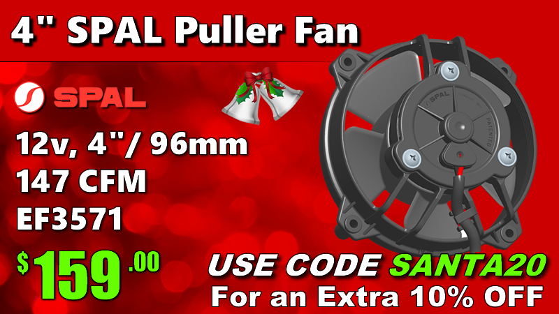 Today's Featured Product: SPAL 4" Puller Fan