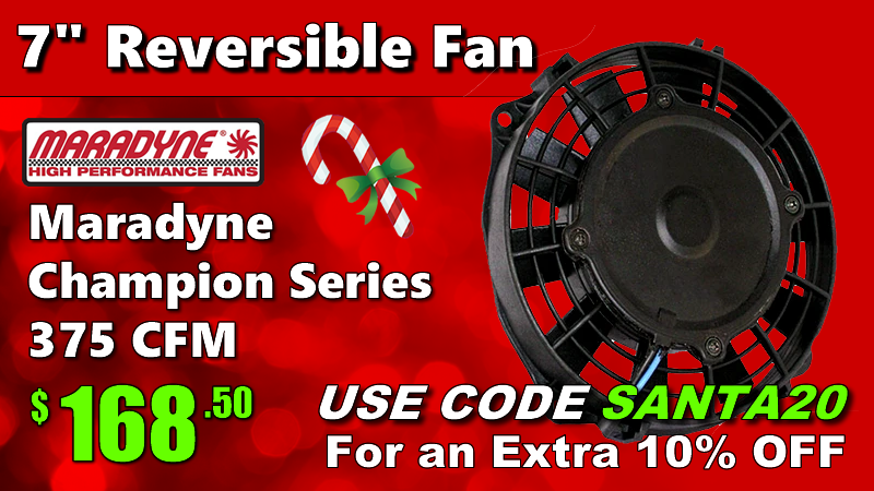 Today's Featured Product: Maradyne 7" 375 CFM Reversible Fan