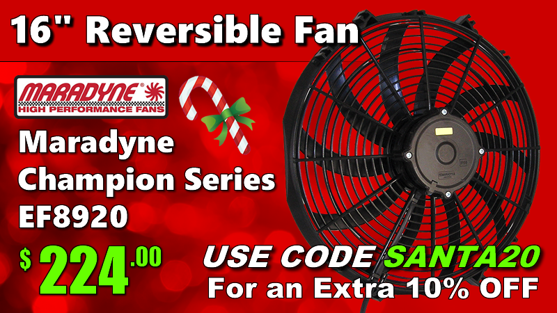 Today's Featured Product; Maradyne 16" Reversible Fan