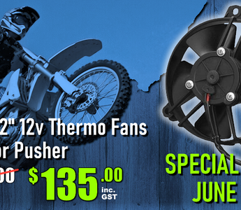 5.2" SPAL Puller and Pusher Fans $135 Special Price