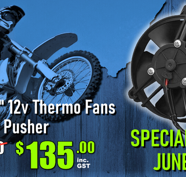 5.2" SPAL Puller and Pusher Fans $135 Special Price