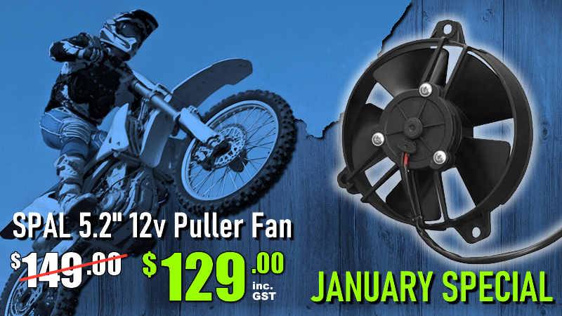 SPAL 5.2" Puller Fan - Special January Price