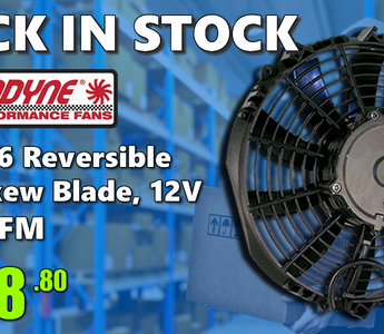 Back In Stock: Maradyne EF8906 10" Fan - 950 CFM