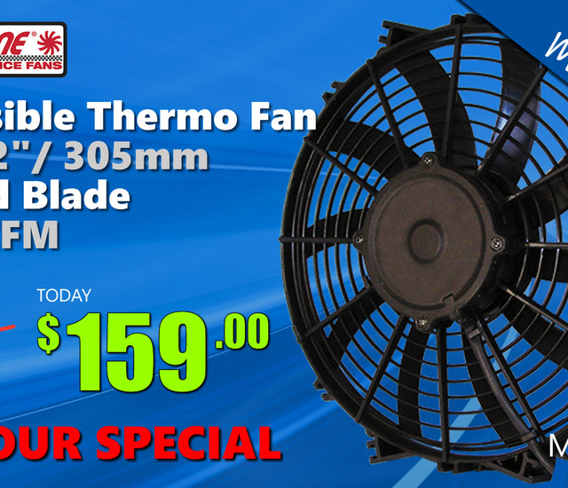 March Madness 24Hour Special Maradyne M122KDS 12" Reversible Fan