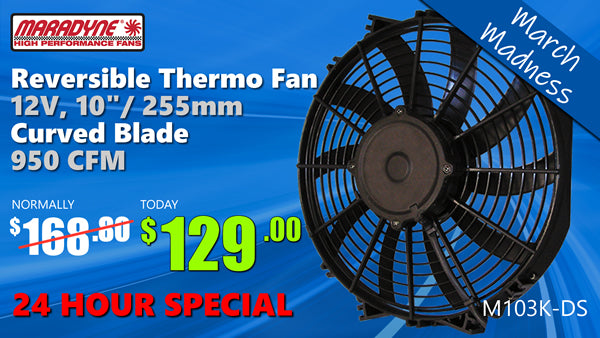 March Madness 24-Hour Special 05/03/20 - Maradyne 10" Reversible Fan