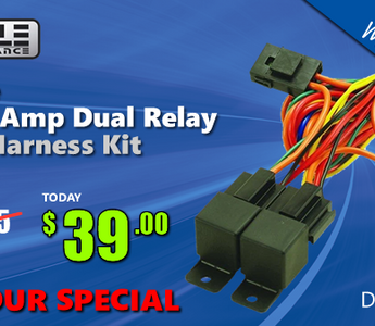 March Madness 24-Hour Special 12/03/20 - Derale 40/60 Amp Dual Relay Harness Kit