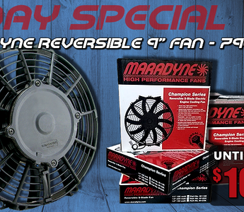 Maradyne May 5-Day Special: 9" Reversible Thermo Fan
