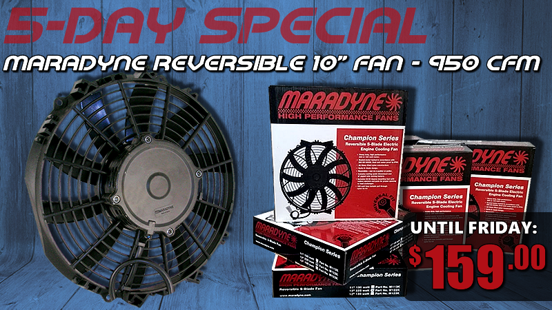 Maradyne May 5-Day Special - Maradyne 10" Reversible Fan