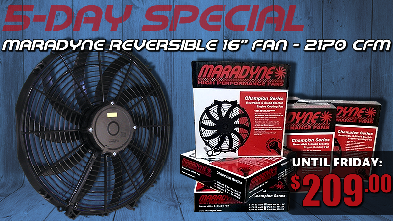 Maradyne May 5-Day Special: 16" Reversible Thermo Fan