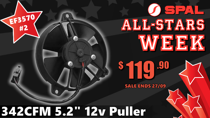 SPAL All-Star #2: The 5.2" Puller Fan