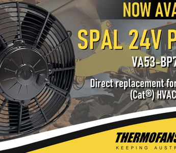 VA53-BP70/LL-39A (EF3800) 24v 10" SPAL Puller Fan